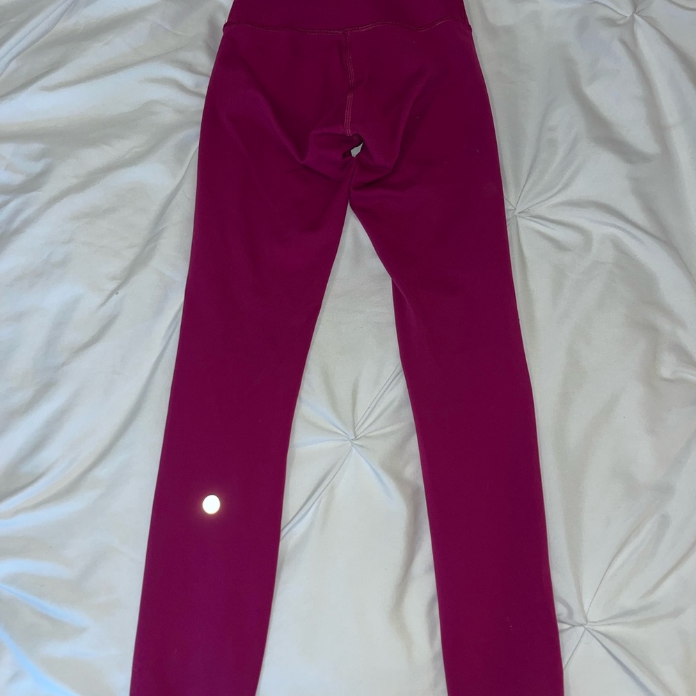 Lululemon Raspberry leggings - Picture 2 of 2